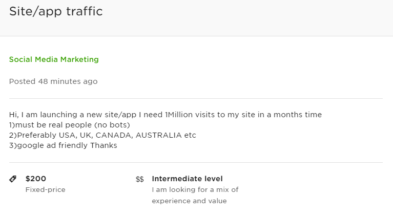 upwork funny job posts